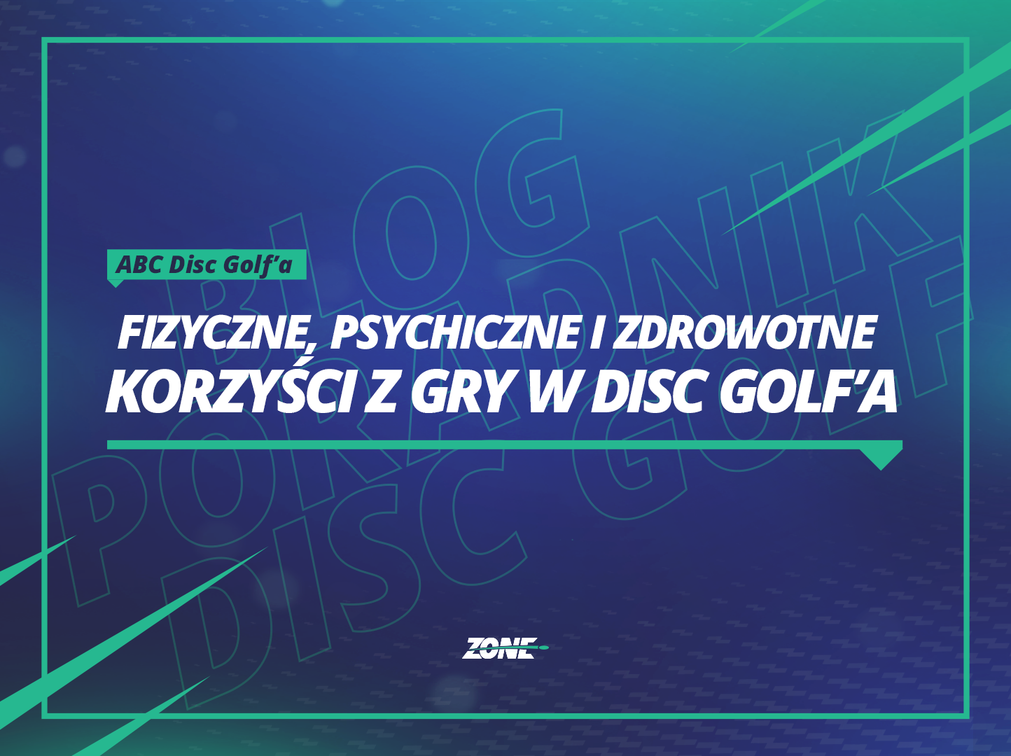 Korzyści z gry w Disc Golfa
