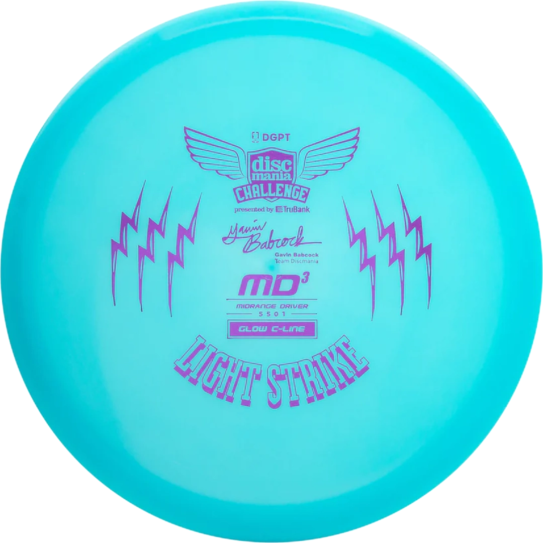 Discmania MD3 C-line Glow Discmania Challenge Fundraiser Light Strike