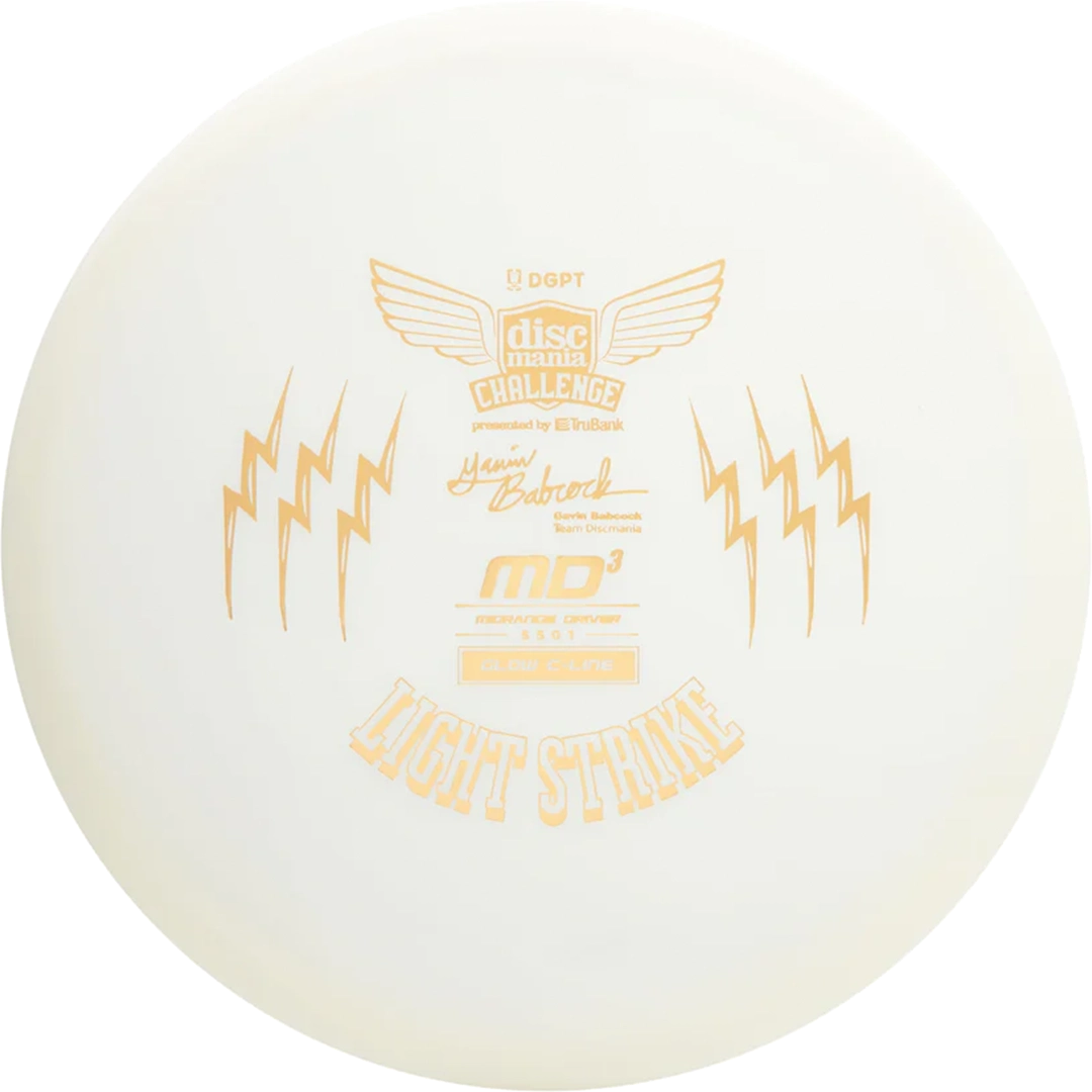 Discmania MD3 C-line Glow Discmania Challenge Fundraiser Light Strike